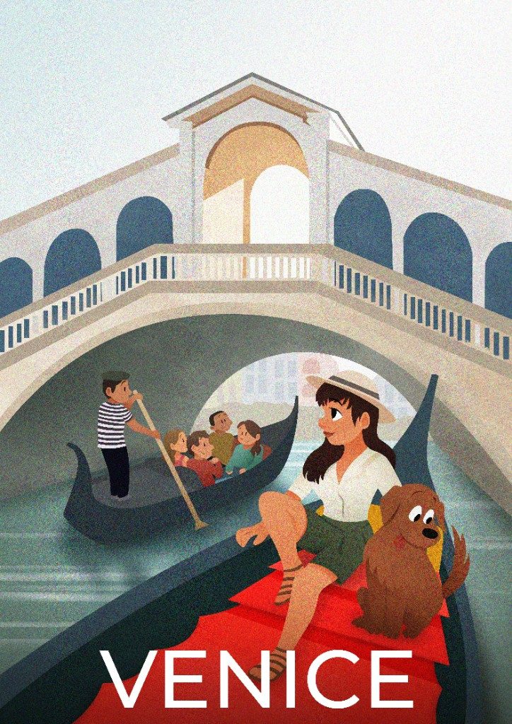 Affiche de voyage — Venise